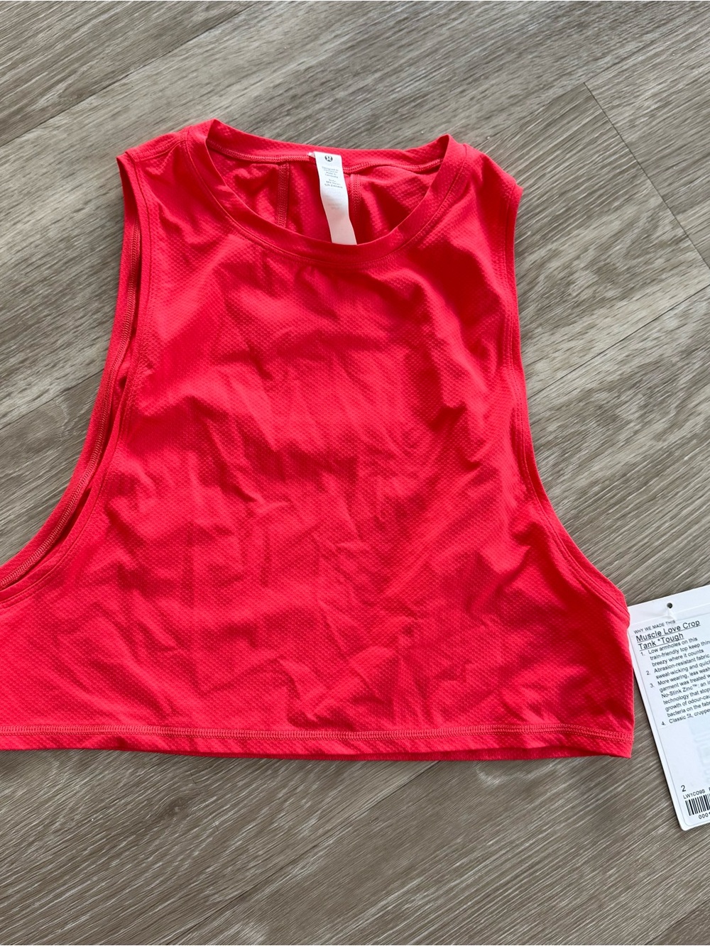 NWT Lululemon Muscle Love Crop Tank